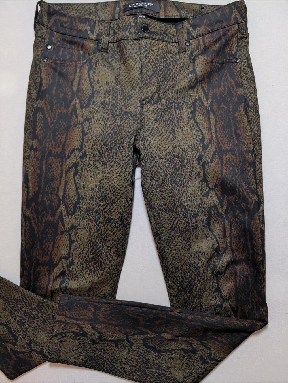 Liverpool Los Angeles Snakeskin Print Skinny Jeans (8)